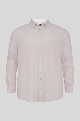 MILANO ITALY CAMICIA A MANICHE CORTE TG XXL 45//46 Kent colletto blu a strisce MODERN FIT
