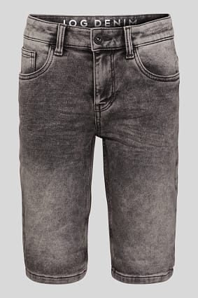 Kids - Denim bermuda shorts