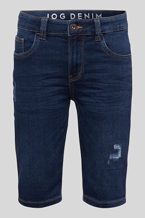 Kids - Denim bermuda shorts