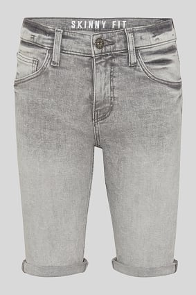 Kids - Denim bermuda shorts