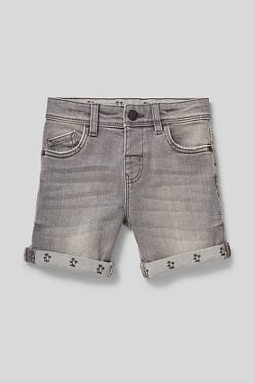 Kids - Denim bermuda shorts