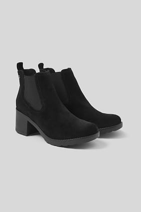 Venturini Milano - Veloursleder-Chelsea-Boots