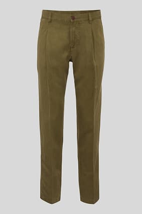 Men blue chino stretch slim fit causal Dress pant Ralph Lauren Size 35 x 32 New