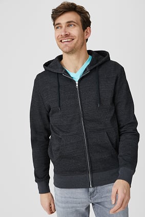 sweat a capuche homme c et a