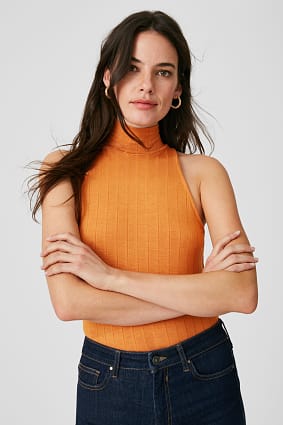 Ženy - Top - žebrovaný