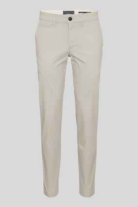 cream skinny chinos