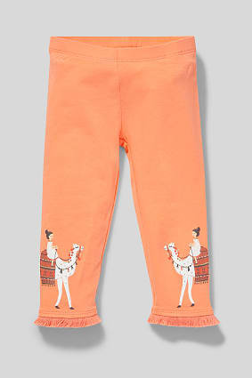 Kinder - Leggings - Bio-Baumwolle - Glanz-Effekt