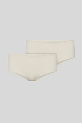 Fashion 107 Damen Shorty Slip Höschen Panty Gr un: usual 36 bis 48 Graphit