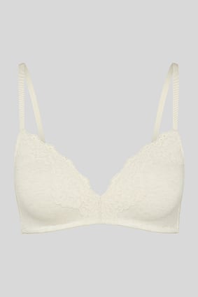 Ženy - Podprsenka bez kostic - polstrovaná - BIO bavlna