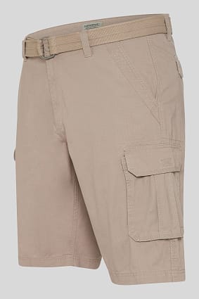 Promoții - Cargo shorts with belt