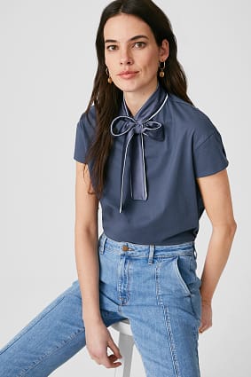 Ženy - Tričko s vázačkou