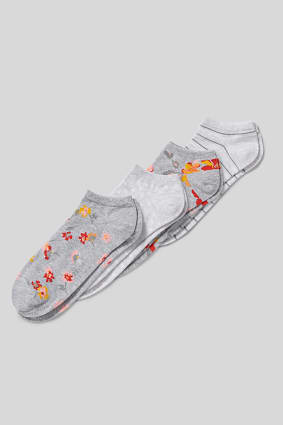 Ženy - Ponožky do tenisek - BIO bavlna - 4 párů