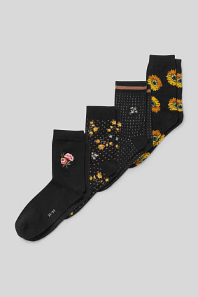 Ženy - Ponožky - BIO bavlna - 4 páry