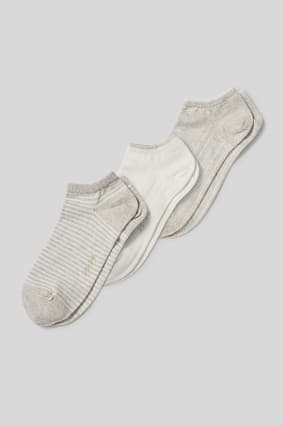 Ženy - Ponožky do tenisek - BIO bavlna - 3 páry