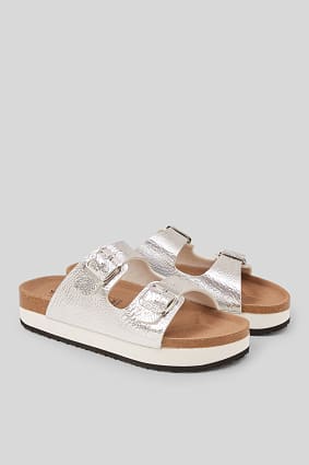 Promoții - Young Spirit - sandals - faux leather - shiny