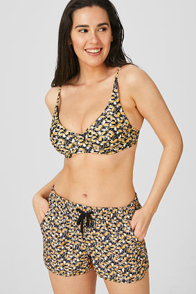 Ženy - Koupací šortky - z recyklovaného materiálu