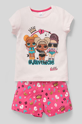 L.O.L. Surprise - short pyjamas - organic cotton - 2 piece