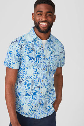 Hawaii blouse in top kwaliteit online kopen | C&A Online Shop C&A korte mouwen van Heren Zakelijke Overhemden | KLEDING.nl