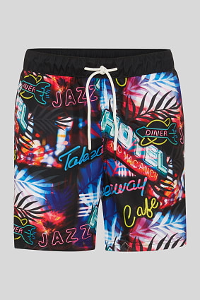 mini me swim shorts