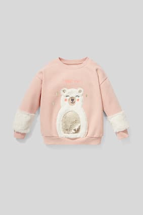 Kinder - Sweatshirt - Glanz-Effekt