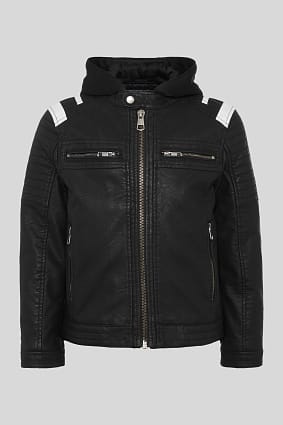 lederimitat jacke kinder c und a lederimitat jacke kinder c und a