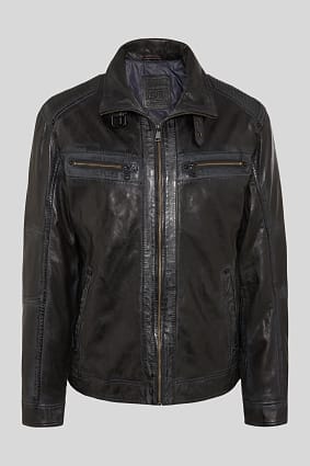 Мужская Кожаная Куртка
