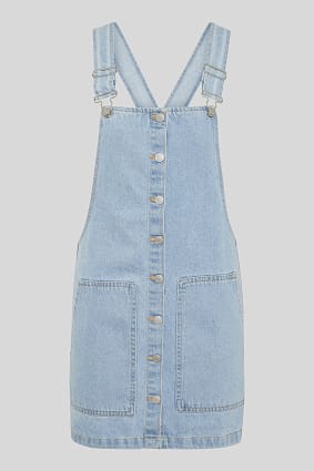 Продажа Джинсовое Платье-Комбинезон