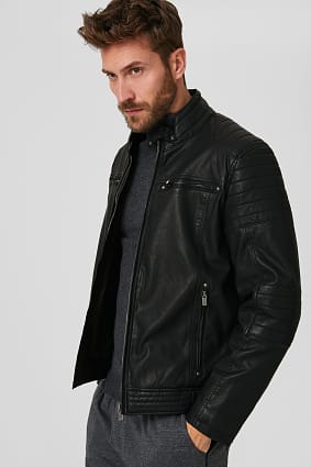 Bikerjack voor heren koop je gemakkelijk en voordelig bij C&A Bikerjack voor heren koop je gemakkelijk en voordelig bij C&A