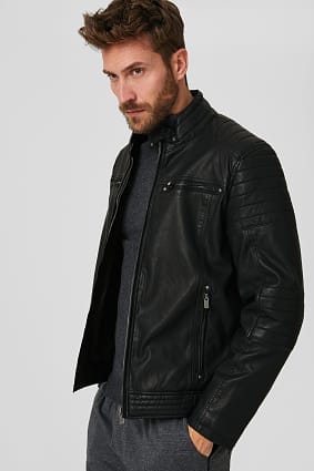 Cazadoras biker de hombre al mejor precio | Tienda Online C\u0026A