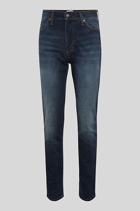 slim straight overalls