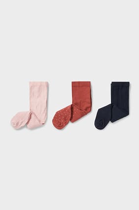 Babys - Baby-Strumpfhose - 3er Pack