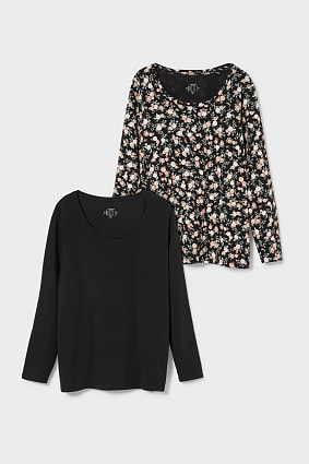 Tallas grandes: Nueva colección de camisetas para mujer | C&A C&A Camisas para mujer negro 56: Amazon.es: Ropa y