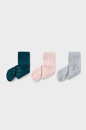 Babys - Baby-Strumpfhose - 3er Pack