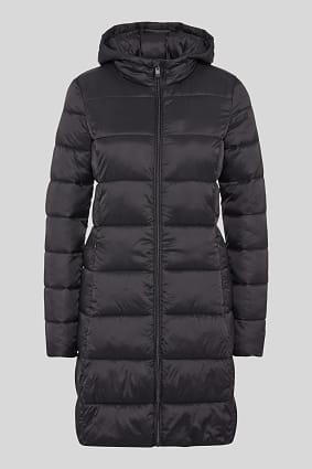 Nouvelle collection de vestes pour femme | E Shop C&A Mi longue capuche Manteaux & Vestes Femme comparez et achetez