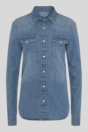 denim shirt image