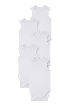 Bodies para bebé - Algodón orgánico - Pack de 5