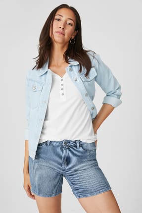 pantalones cortos mujer c&a