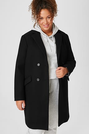 manteau grande taille femme c&a