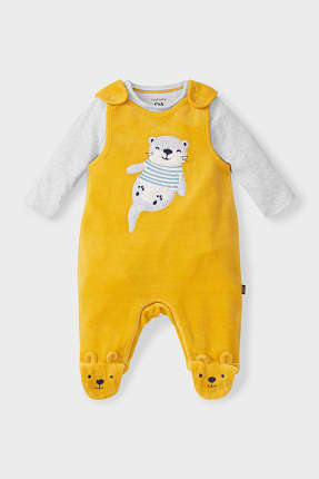 Set de pelele - Algodón orgánico - 2 piezas