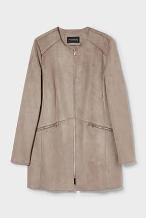 manteau long femme c&a