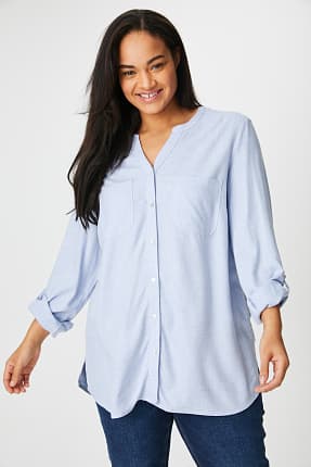 blusas tallas grandes c&a