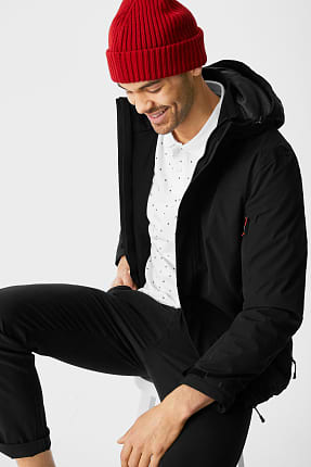 Chubasquero con capucha