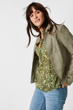 chaquetas pa帽o para mujer