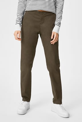 Pantaloni chino con cintura