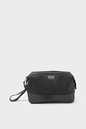 Wash Bag - Faux Leather