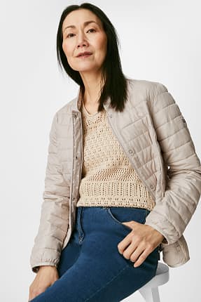 chaquetas pa帽o para mujer