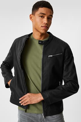 chaqueta polipiel hombre