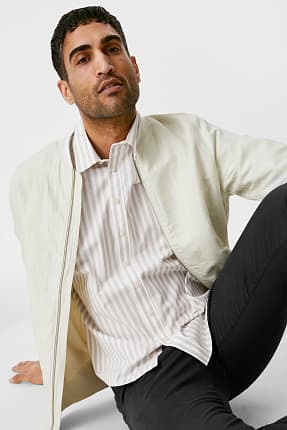 Shirt - Slim Fit - Kent Collar- Striped