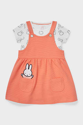 Miffy - strój niemowlęcy - bawełna bio - 2 części