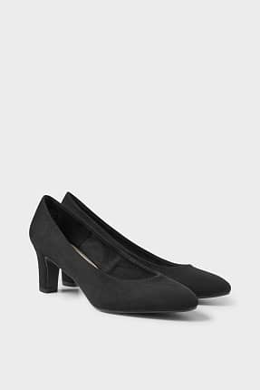 Cityline - court shoes - faux suede